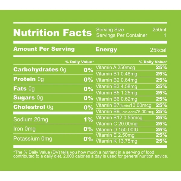 Aquatein - Vitamin Water- Lemon Cooler - 250ml