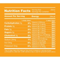 Aquatein - Vitamin Water- Sunny Orange - 250ml
