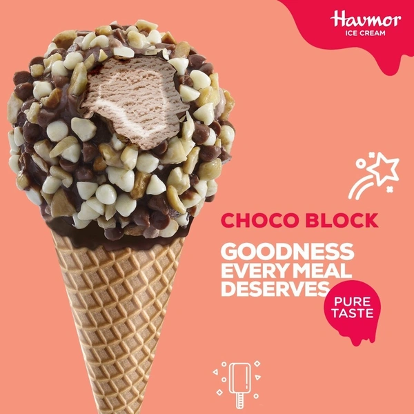 Havmor Choco Block - 135 ml