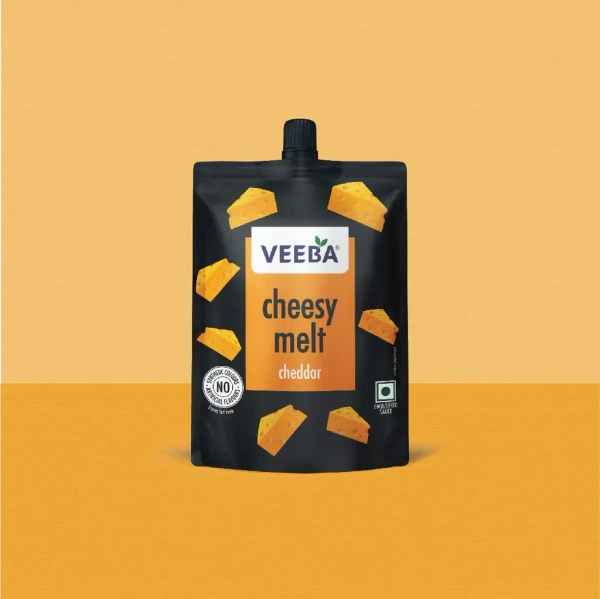 Veeba Cheesy Melt Cheddar - 200 gm