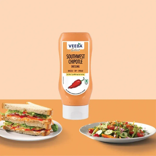 Veeba Southwest Chipotle Dressing - 300 gm