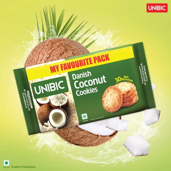 Unibic Danish Coconut - Family Pack - 500 g