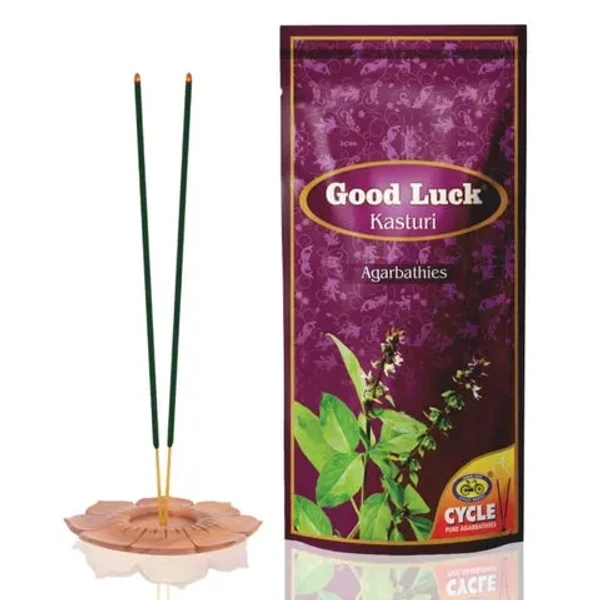 Cycle Good Luck Kasturi Agarbatti  - 110g