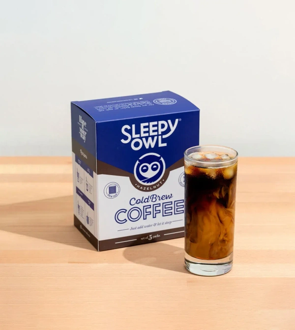 Sleepy Owl Hazelnut Cold Brew Coffee  - 50g