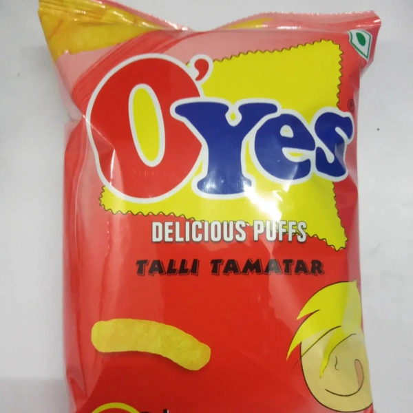 O'yes O'Yes - Talli Tomato Puffs - 72 g