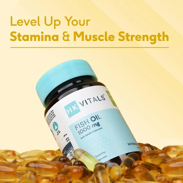 HK VITALS Fish Oil With Omega 3 - 40 tablet