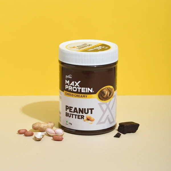 Max protein Peanut Butter Choco Creamy Spread - 340 gm