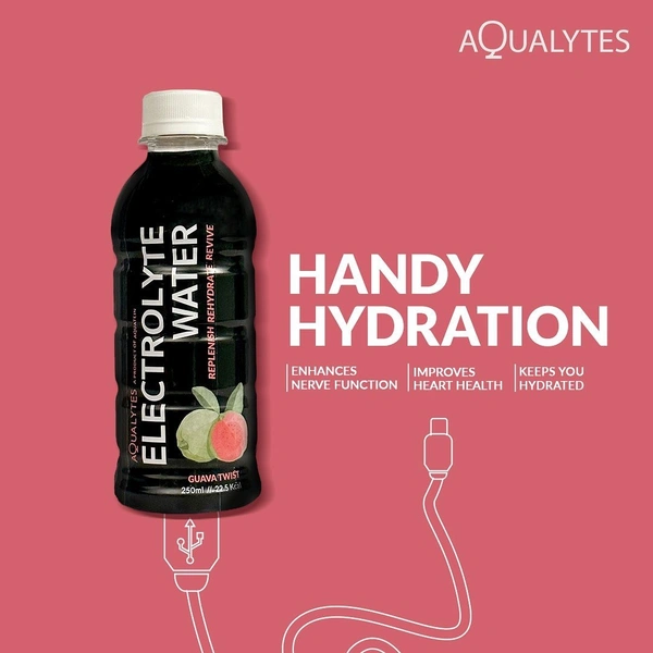 Aquatein - Electrolyte Water - Guava Twist  - 250ml