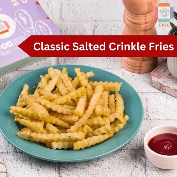 Classic Salted Crinkle Fries