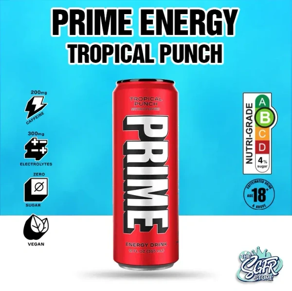 Prime Tropical Punch Can - 330ml