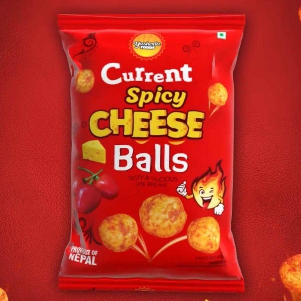 Current Spicy Cheese Balls - 60 g