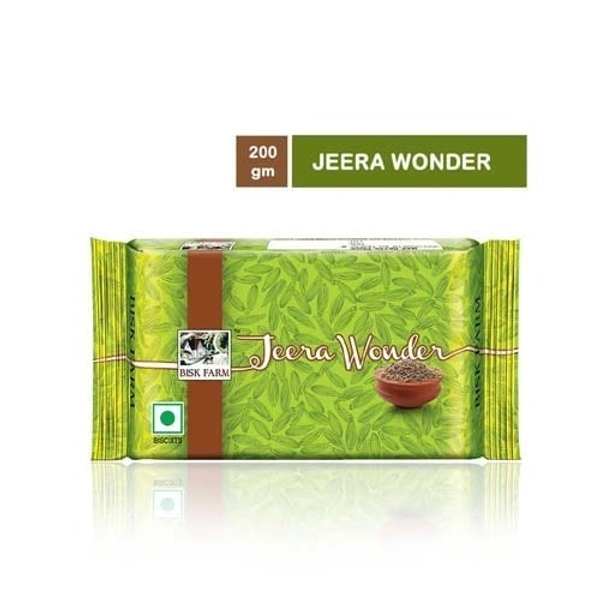 Biskfarm Jeera Wonder - Sweet Biscuit - 200 gm