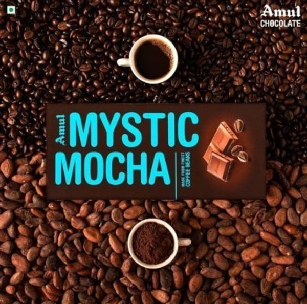 Amul Mystic Mocha - Bold Coffee Blended With Finest Dark Chocolate - 150 g