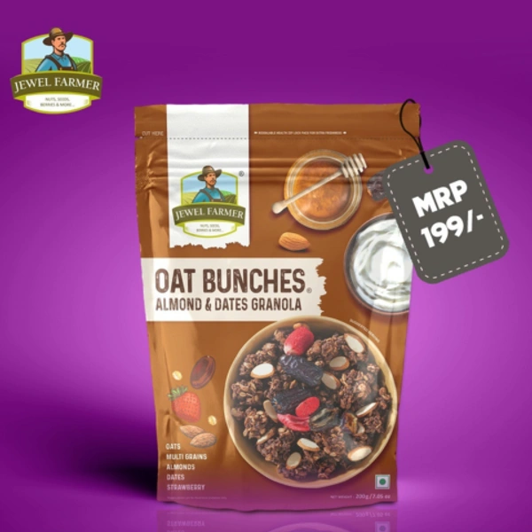 Jewel farmer Jewel Farmer Almond Dates - Granola - 250 g