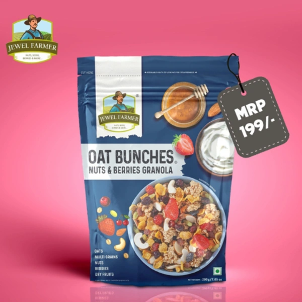 Jewel farmer Jewel Farmer Fruit And Nut - Granola - 200 g