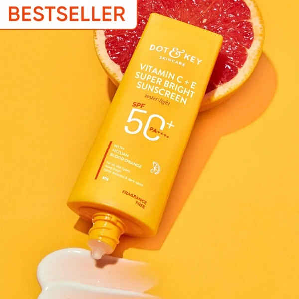 Dot & Key Vitamin C + E Sunscreen, SPF 50+ PA+ - 80 g