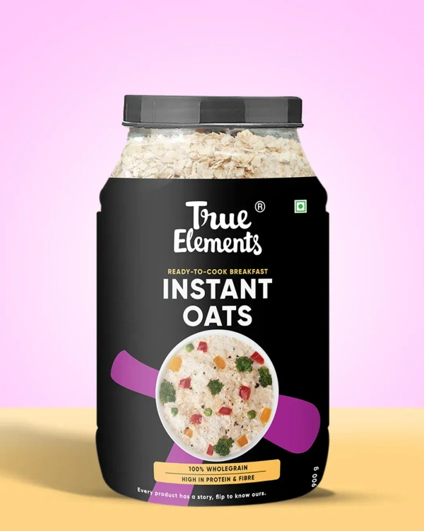 True Elements Instant Oats - Ready To Cook Break - 900 g