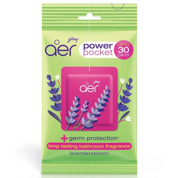 Godrej Aer Power Pocket - Lavender Floral Room Freshener - 10 g