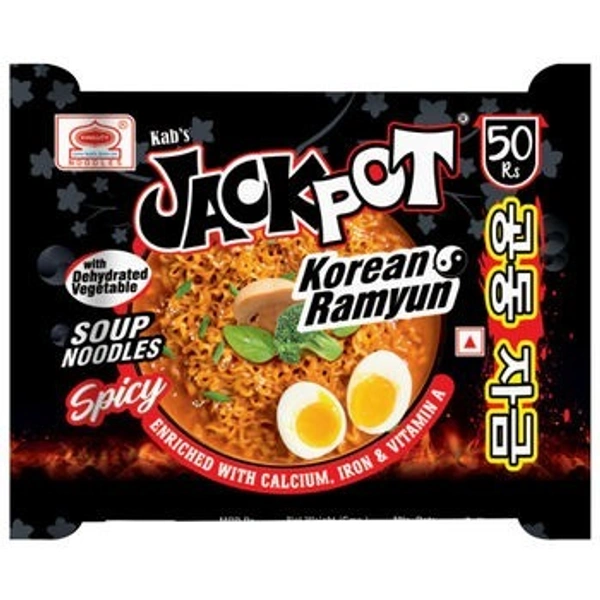 Kab's Jackpot Korean Ramyun Soup Noodles - 100 g