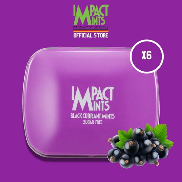 Impact Black Currant Mints - Sugar Free - 14 g