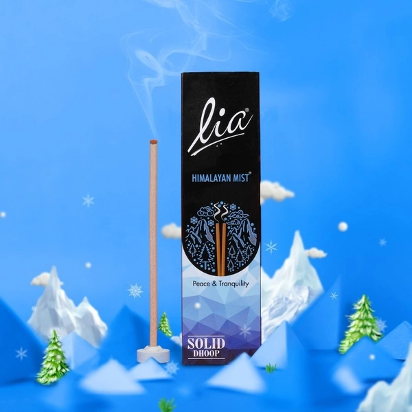Lia Peace & Tranquility Solid Dhoop - 24N