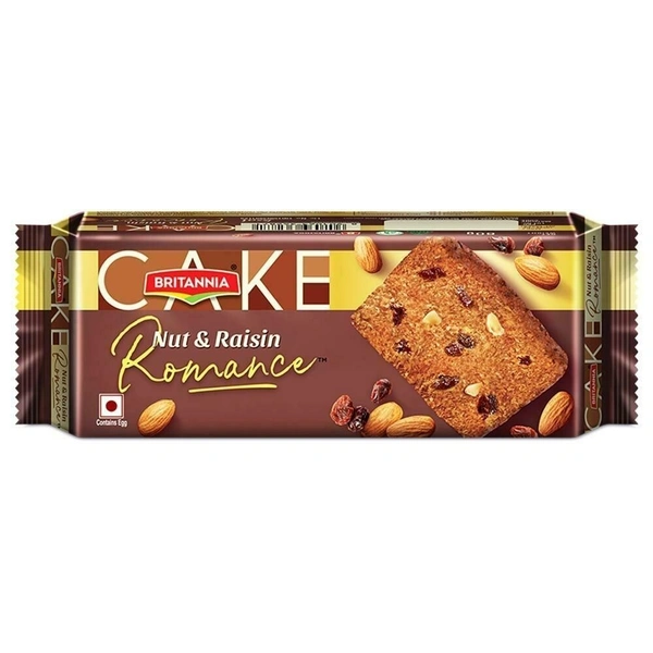 Brittania Nuts & Raisins Romance Cake - 140 g