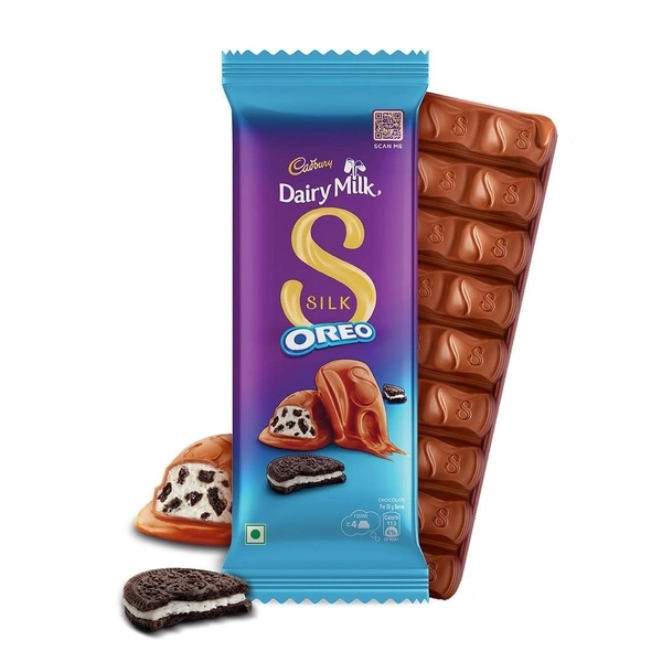 Cadbury Silk Oreo Chocolate Bar - 60 g