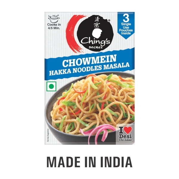 Ching's Chowmein Hakka Noodle Masala ( 4 X 7G ) - 28 g