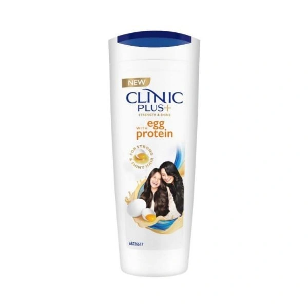 Cleanic Plus Strength & Shine Egg With Protein Shampoo - 80 ml