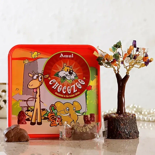 Amuk Chocozoo Chocolate Box - 250 g