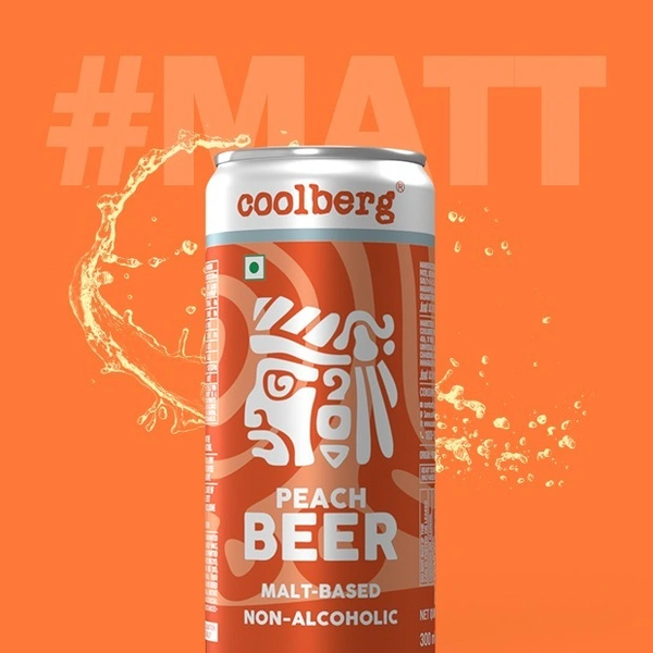 Coolberg Peach Can  - 300ml