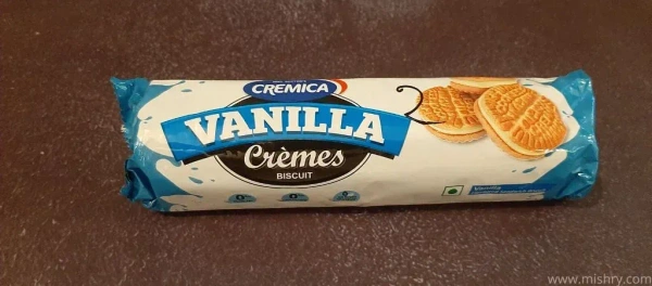 Cremica Vanilla Cream Filled Biscuits - 150 gm