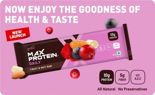 Max Protein Daily Fruit & Nut Protein Bar