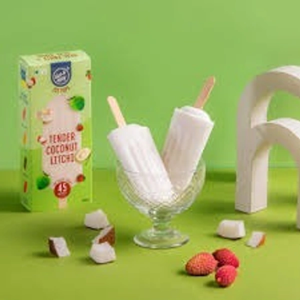 Get-A-Whey Coconut Litchi Tender Zero Sugar Ice Pop - 70 ml