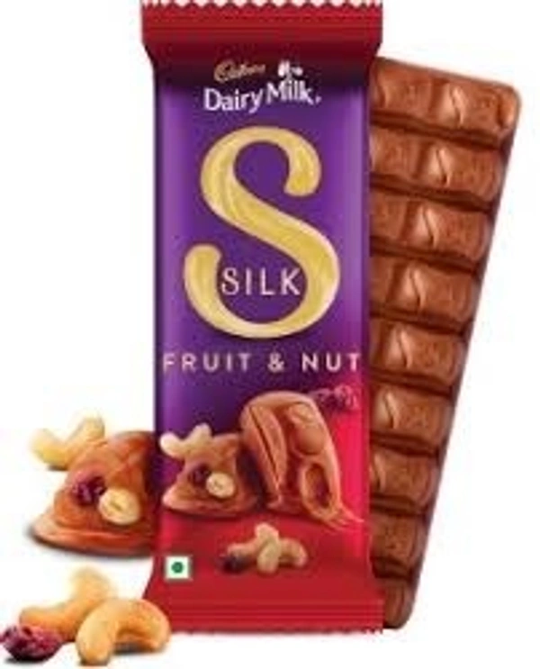 Cadbury Silk Fruit & Nut Chocolate Bar - 55 g