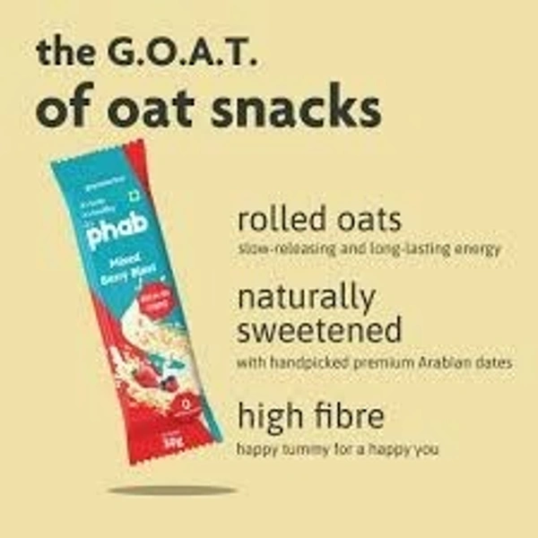 Phab Mixed Berry Blast - Granola Bar - 30 g