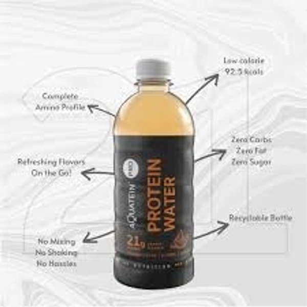 AQUATEIN Aquatein - Orange - 21G Protein Infused Water - 500 ml