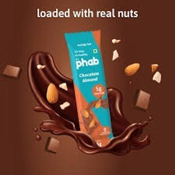 Phab Chocolate Almond - Energy Bar - 35 g