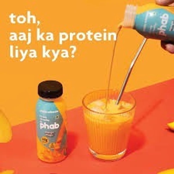 Phab - Mango Flavoured - 18 G Protein Shake - 200 ml