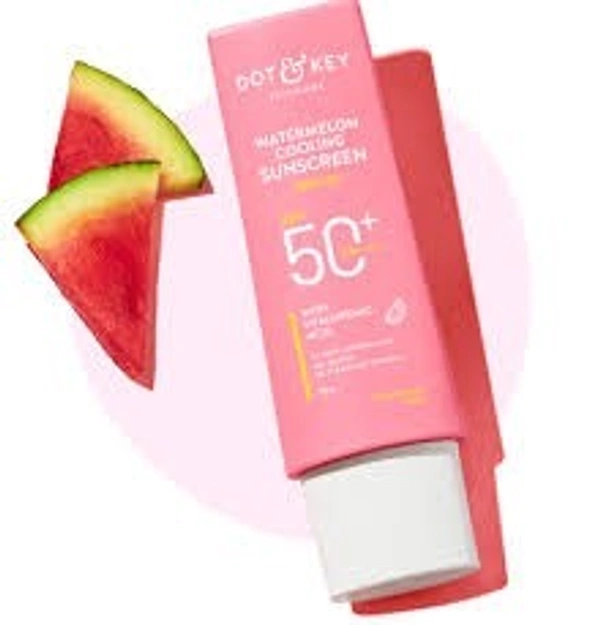 Dot & Key Watermelon Cooling Hyaluronic Sunscreen SPF 50+, PA++ - 80 g