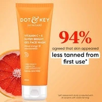 Dot & Key Vitamin C + E Gel Face Wash for Glowing Skin - 175 ml