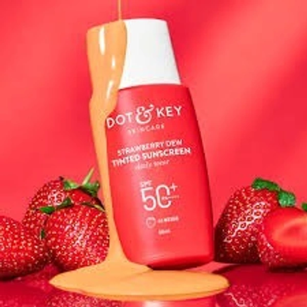 Dot & Key Strawberry Dew Tinted Sunscreen SPF 50+ PA++++ - 50 ml