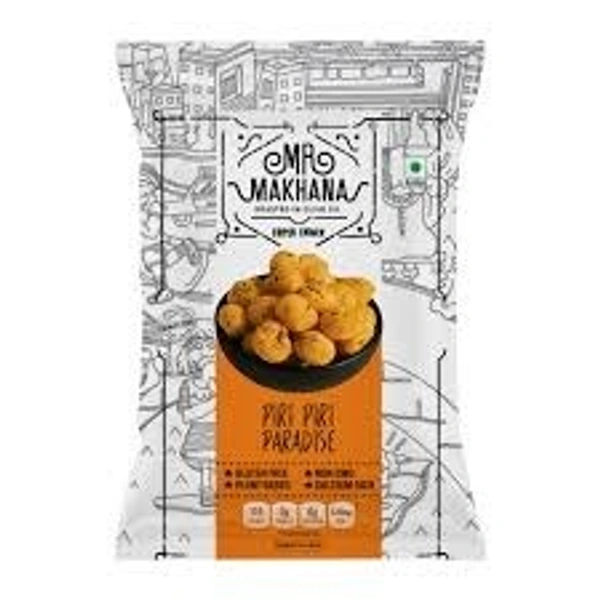 Mr Makhana Piri Piri Paradise Flavoured Makhana - 75 g