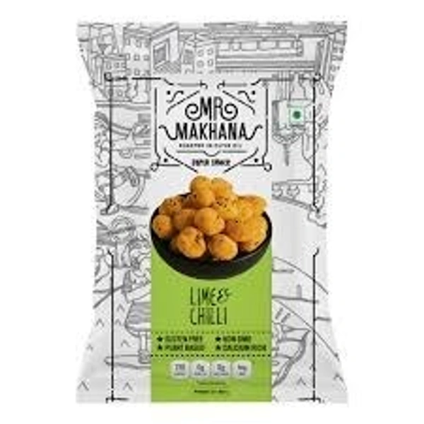 Mr Makhana Lime & Chilli Flavoured Makhana Small - 25 g