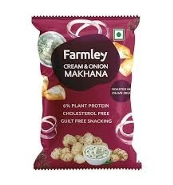Farmley Cream 'n Onion Makhana Pouch