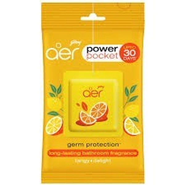 Godrej Aer Power Pocket - Tangy Delight Room Freshener - 10 g