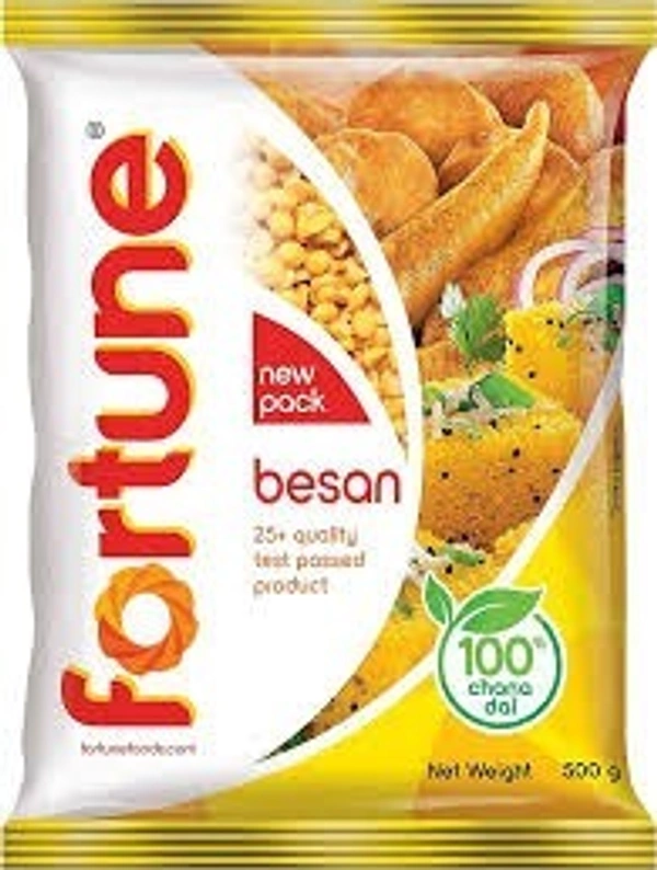 Fortune 100% Chana Dal Besan - 500 g