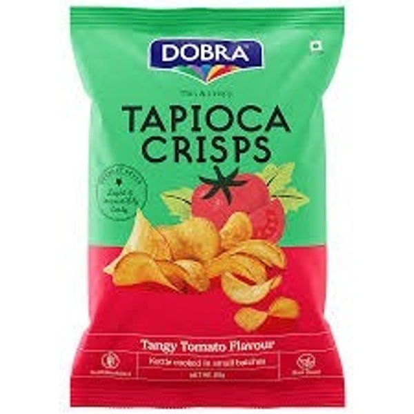 Dobra Tapioca Crisp Tangy Tomato Chips - 60gm