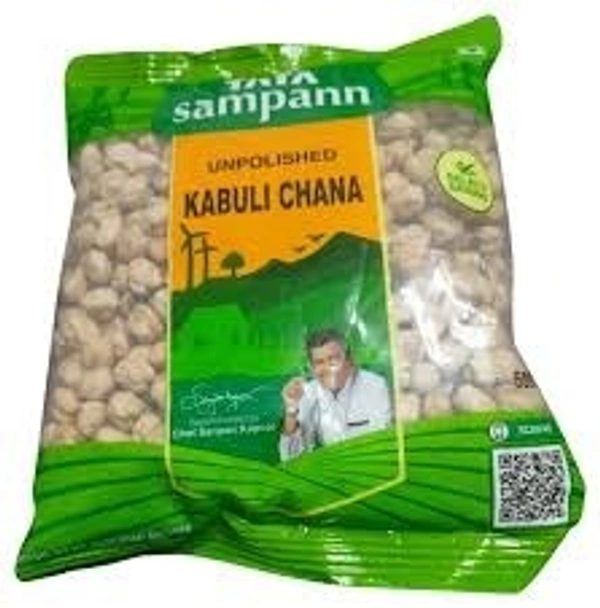 Tata Sampann Unpolished Kabuli Chana - 500 g