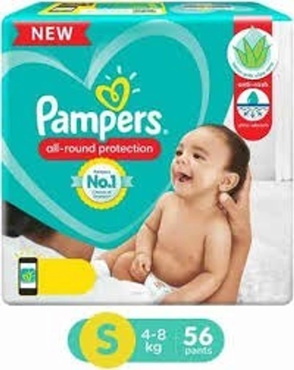 Pampers Diaper With Aloevera ( S, 4-8 Kg ) - 1 pack (10 pieces)